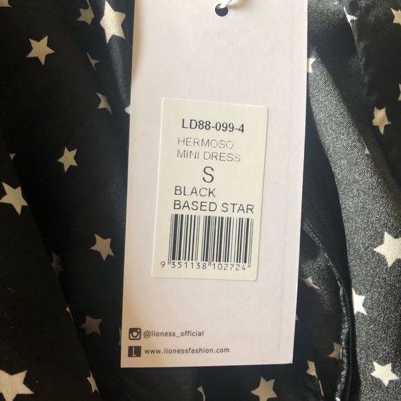 NWT Princess Polly Hermoso Mini Star Dress S - Picture 5 of 7